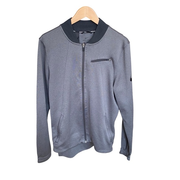 Nike Basketball Dri-Fit Hyper Elite Full Zip Jacket Gray Men’s M - Picture 1 of 4